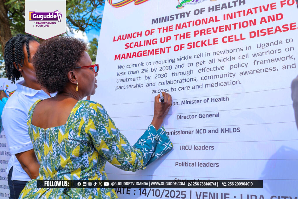 The program aims to strengthen screening, management, and community mobilization in the fight against Sickle Cell Disease (SCD) across Uganda. As part of the launch, Dr. Aceng also commissioned a wellness center clinic and laboratory that will provide comprehensive screening and treatment for both Sickle Cell Disease and other Non-Communicable Diseases (NCDs).