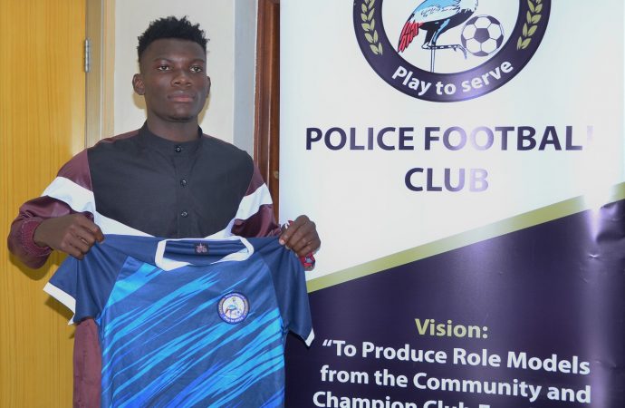 Eric Ssenjoba has joined Police FC on 3year contract from KCCA FC