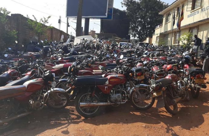 Over 200 motorcycles impounded, passengers arrested