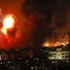 At least 139 Palestinians, including some 40 children, have been killed in the Gaza Strip since Monday.