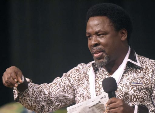 Controversial Nigerian pastor TB Joshua dies aged 57