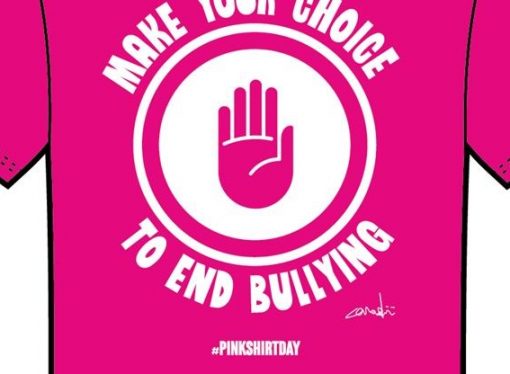 PINK – SHIRT DAY! “BUDDIES NOT BULLIES”.