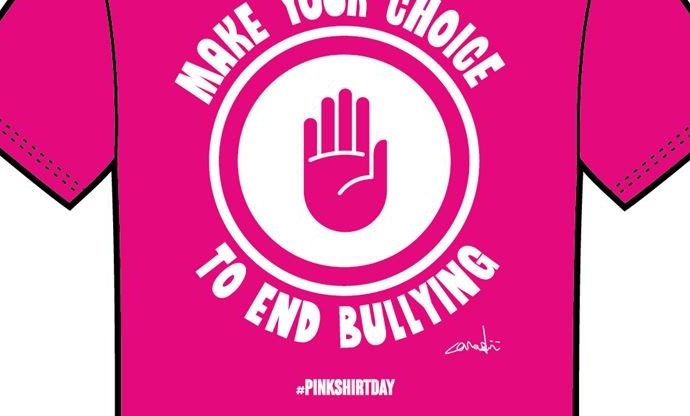 PINK – SHIRT DAY! “BUDDIES NOT BULLIES”.