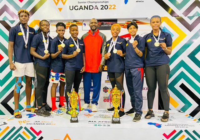 KASIRYE WINS SILVER MEDAL AT THE BADMINTON ALL AFRICA SENIOR CHAMPIONSHIPS 2022