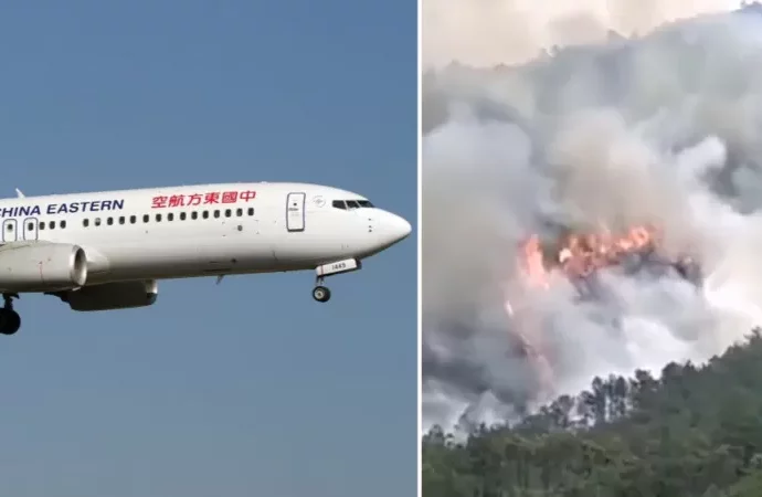 PLANE CRASH IN CHINA KILLS MANY.