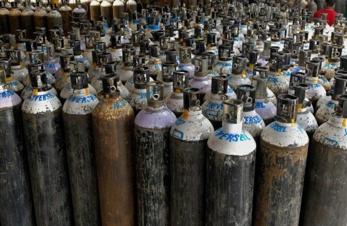 100 OXYGEN CYLINDERS MISSING IN JINJA HOSPITAL.