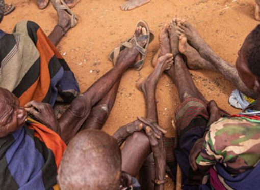 HUNGER CLAIMS LIVES IN KARAMOJA.