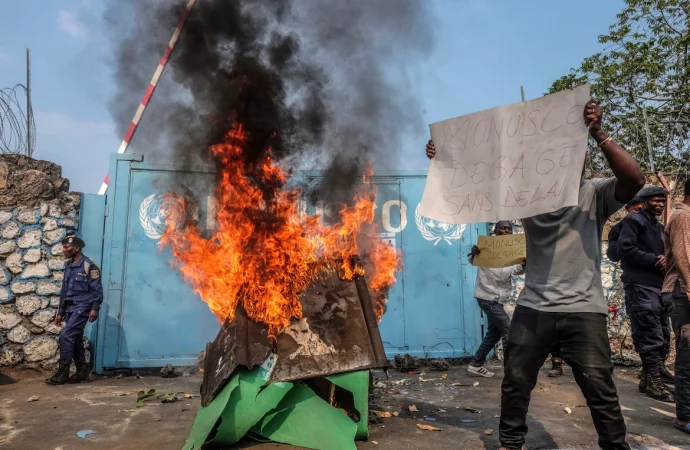 MORE FOUR DIE IN ANTI-UN PROTESTS IN CONGO.