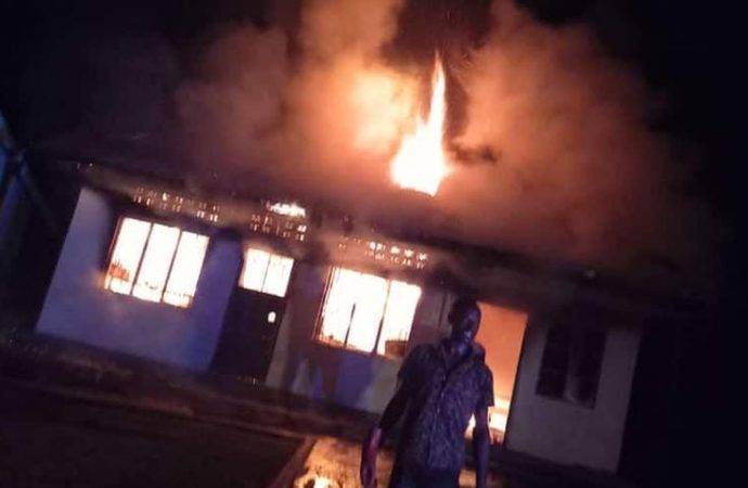 Fire Out Break in Blinds’ School.