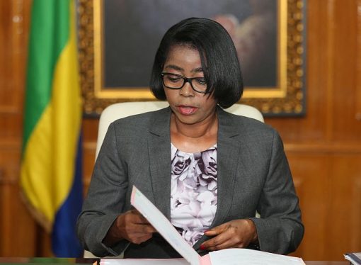 Rose Christiane Ossouka Raponda Is First Gabonese Female Vice President.