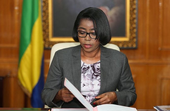 Rose Christiane Ossouka Raponda Is First Gabonese Female Vice President.