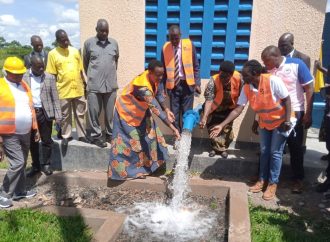 Arua Receives Clean and Safe Water From Government.