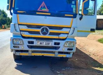 Truck Falls Off Karuma Bridge Into River.