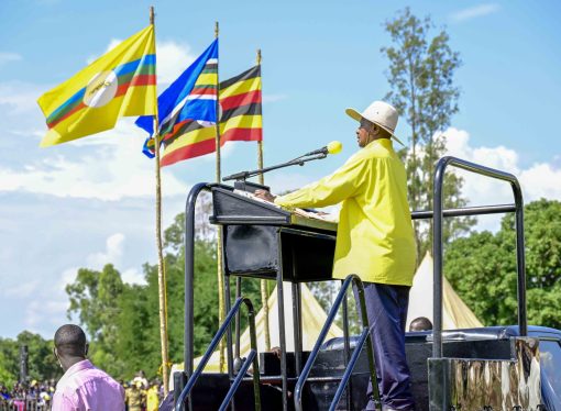 Lango Youth Trek For Museveni Birthday.