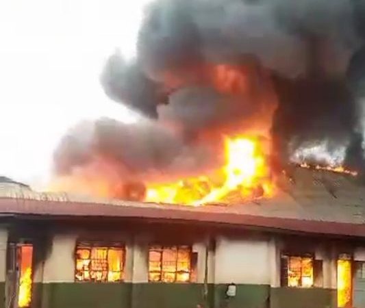 Fire Outbreak At Kisubi Girls Primary School.